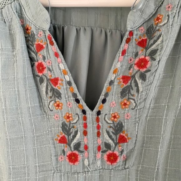 Knox Rose  Dress  Embroidery details Size L - Picture 6 of 6